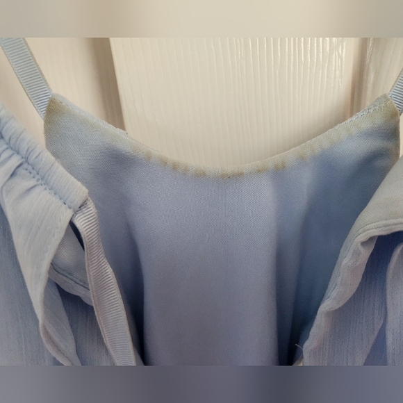 Womens David's Bridal Light Blue Dress~Size 2 - Picture 12 of 16